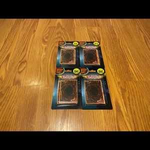 4 Packs Yu-Gi-Oh Blister Packs (10+1 Rare Each)